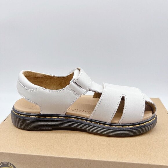 Dr. Martens Moby II Kid’s Sandals White Leather US 3/ EU 34 - Picture 6 of 13